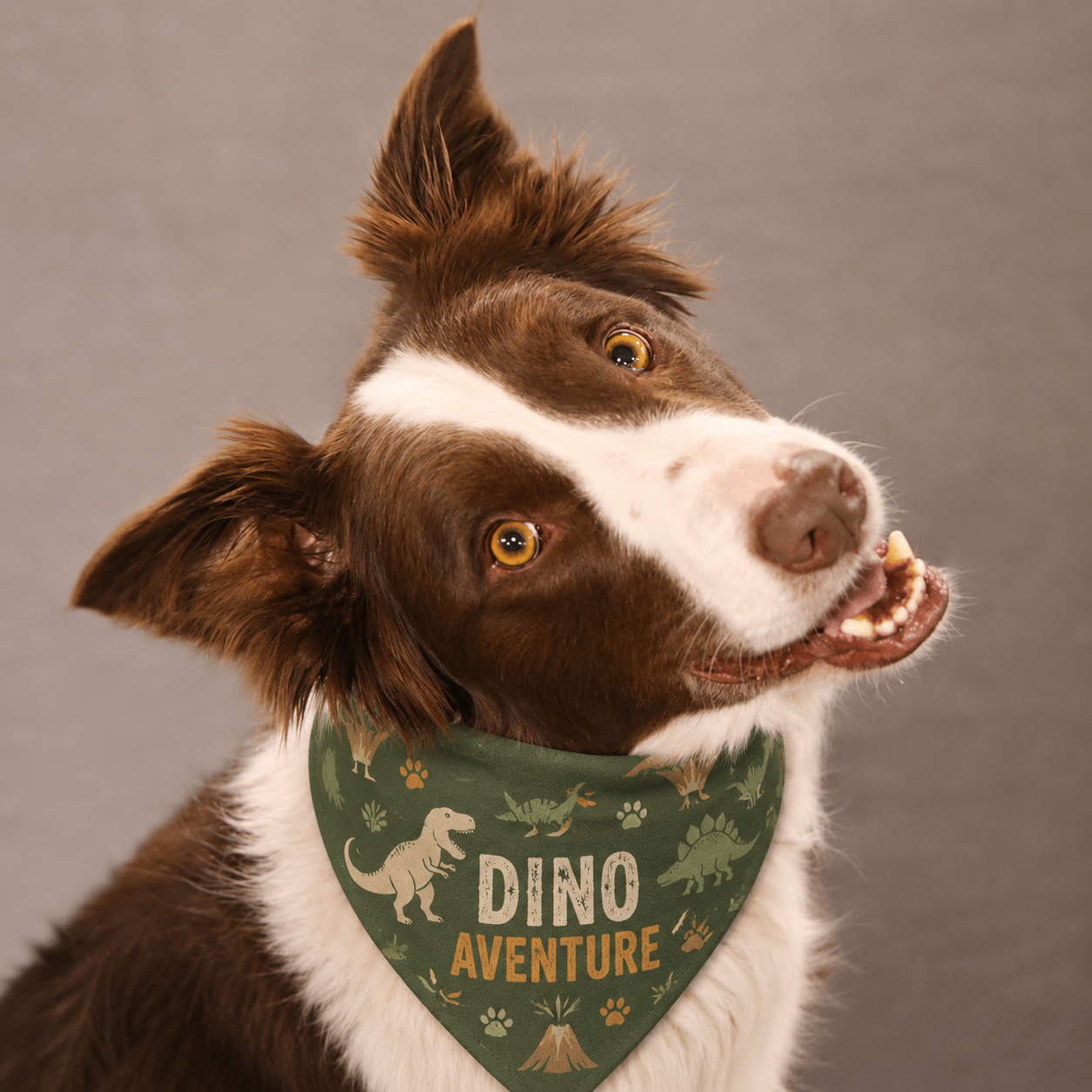 Dino Adventure Dog Bandana